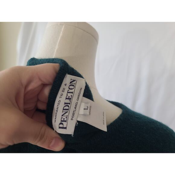 Pendleton Womens 100% Wool Button Down Cardigan Jacket Large - Picture 5 of 5